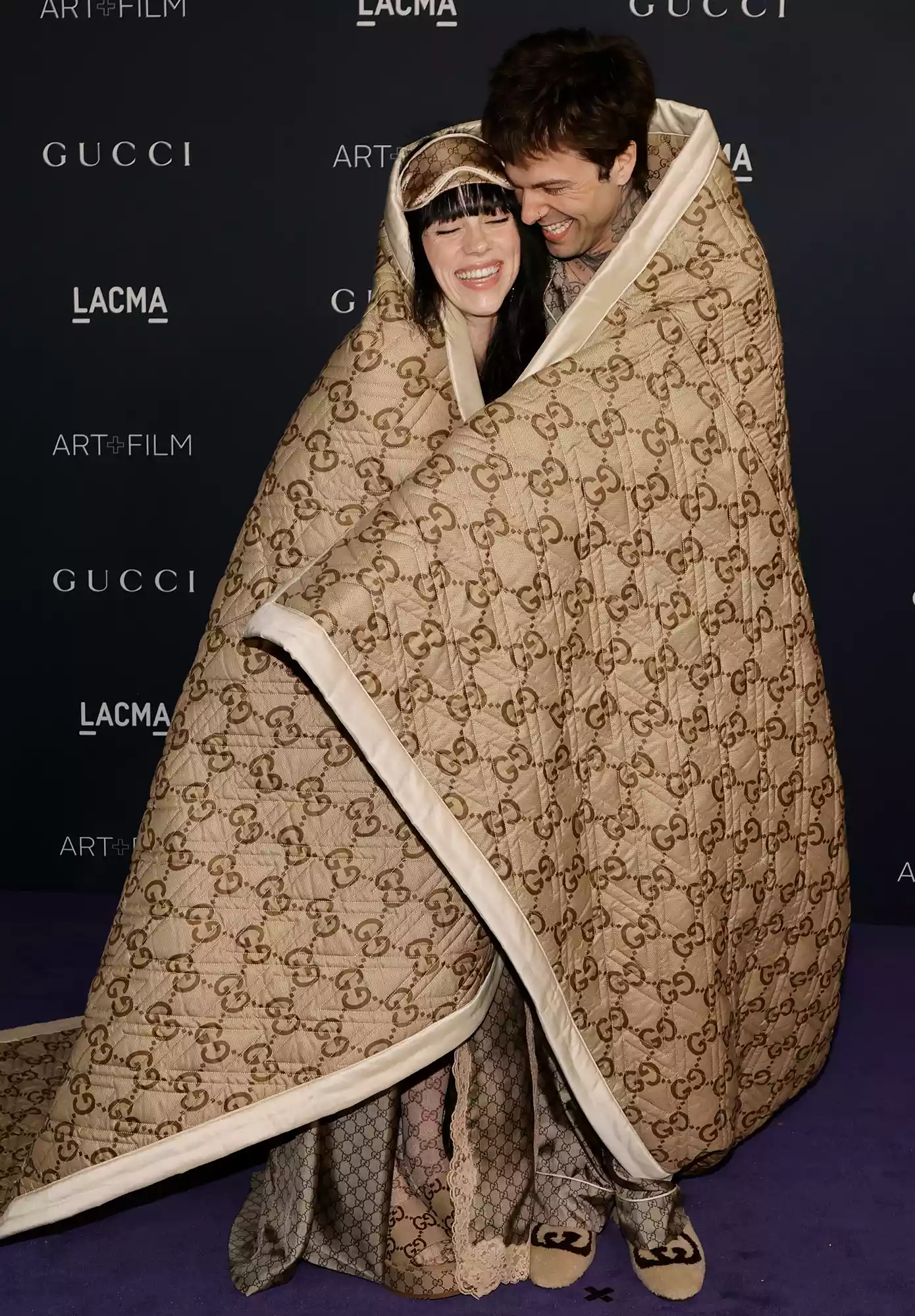 Billie Eilish and Jesse Rutherford attend the 11th Annual LACMA Art + Film Gala at Los Angeles County Museum of Art on November 05, 2022 in Los Angeles, California