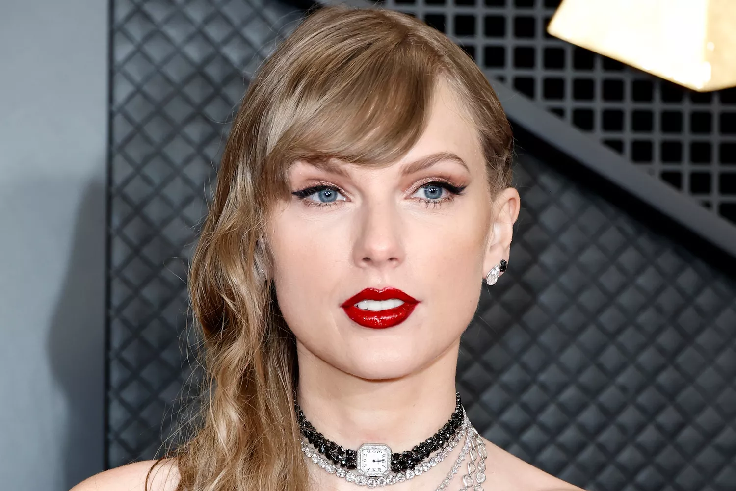 Taylor Swift attends the 66th GRAMMY Awards at Crypto.com Arena on February 04, 2024 in Los Angeles, California. 