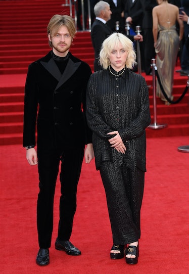 FINNEAS and Billie Eilish attend the "No Time To Die" World Premiere 