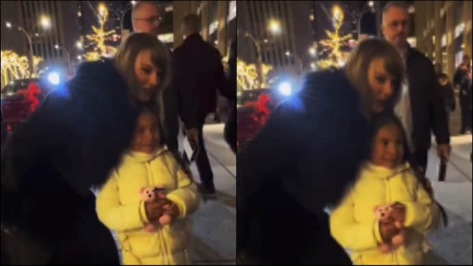 Taylor Swift's sweet moment with little fan goes viral Internet is all  hearts grammy winning singer songwriter boyfriend travis kelce - India Today