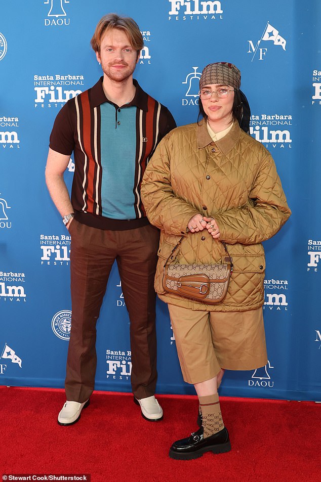 Billie Eilish and her big brother FINNEAS were honored at the 39th Annual Santa Barbara International Film Festival, which was held at the Arlington Theatre in the seaside California city on Sunday