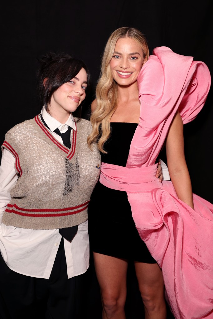 Billie Eilish and Margot Robbie