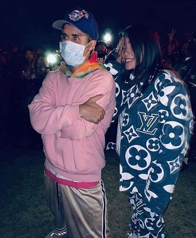 Billie with Justin Bieber | Billie, Billie eilish, Justin bieber