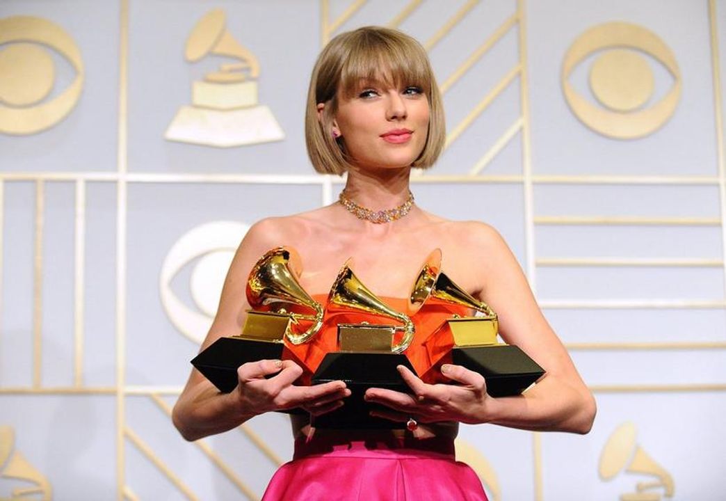 “1989” brought Taylor three prestigious Grammys, including “Album of the Year.”