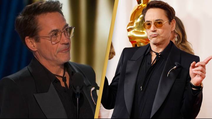 Robert Downey Jr. wins his first ever Oscar as he's awarded Best Supporting  Actor