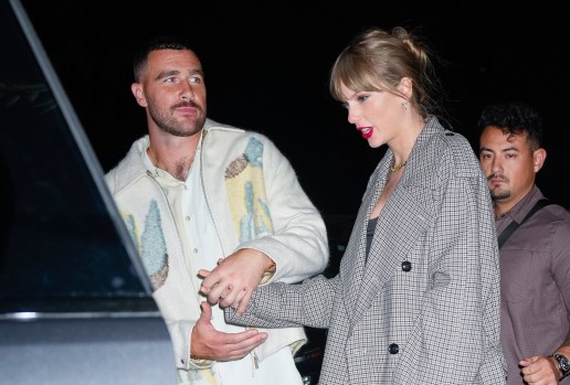 Taylor Swift, Travis Kelce spotted at Oscars 2024 Gucci after-party