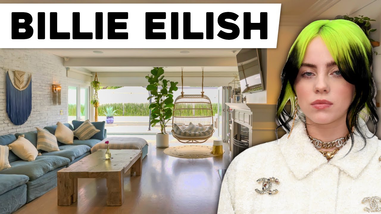 Inside BILLIE EILISH'S $2.3 Million Dollar Home - YouTube