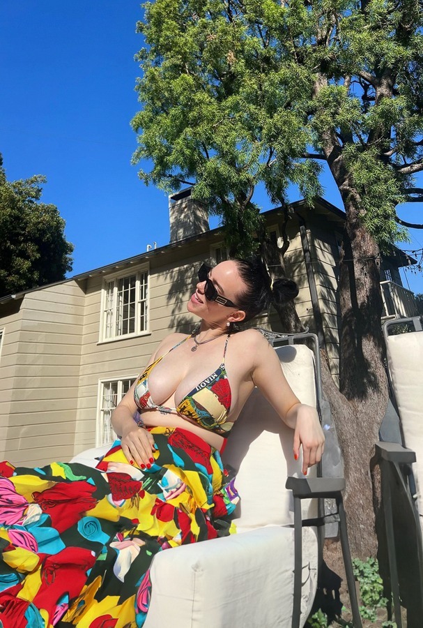Billie Eilish Reveals A Chest Tattoo In New Bikini Snap
