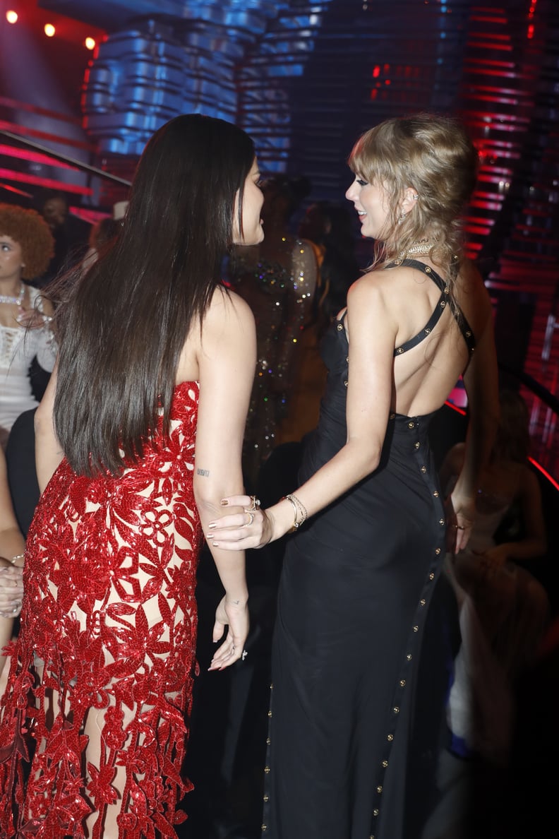 Taylor Swift and Selena Gomez at the VMAs 2023 | POPSUGAR Celebrity