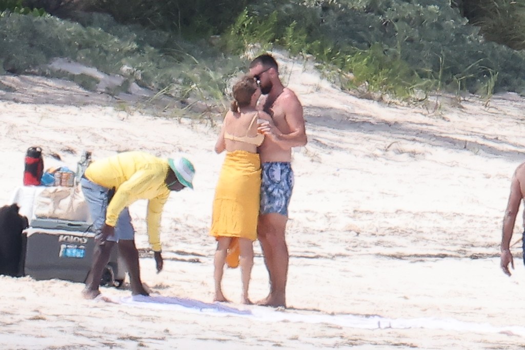 Taylor Swift and Travis Kelce seen kissing on PDA-packed vacation