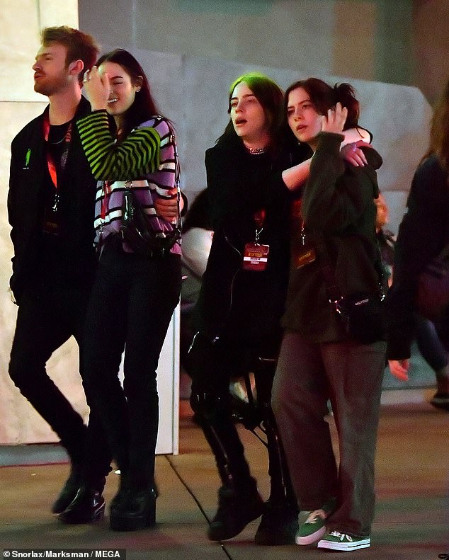 Horror Night: On Sunday, Billie Eilish stepped out with her family and some friends for the Halloween Horror Nights at Universal Studios