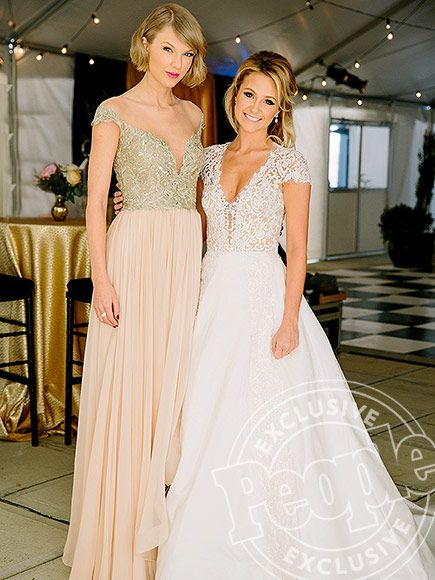 Taylor Swift Attends Best Friend's Wedding