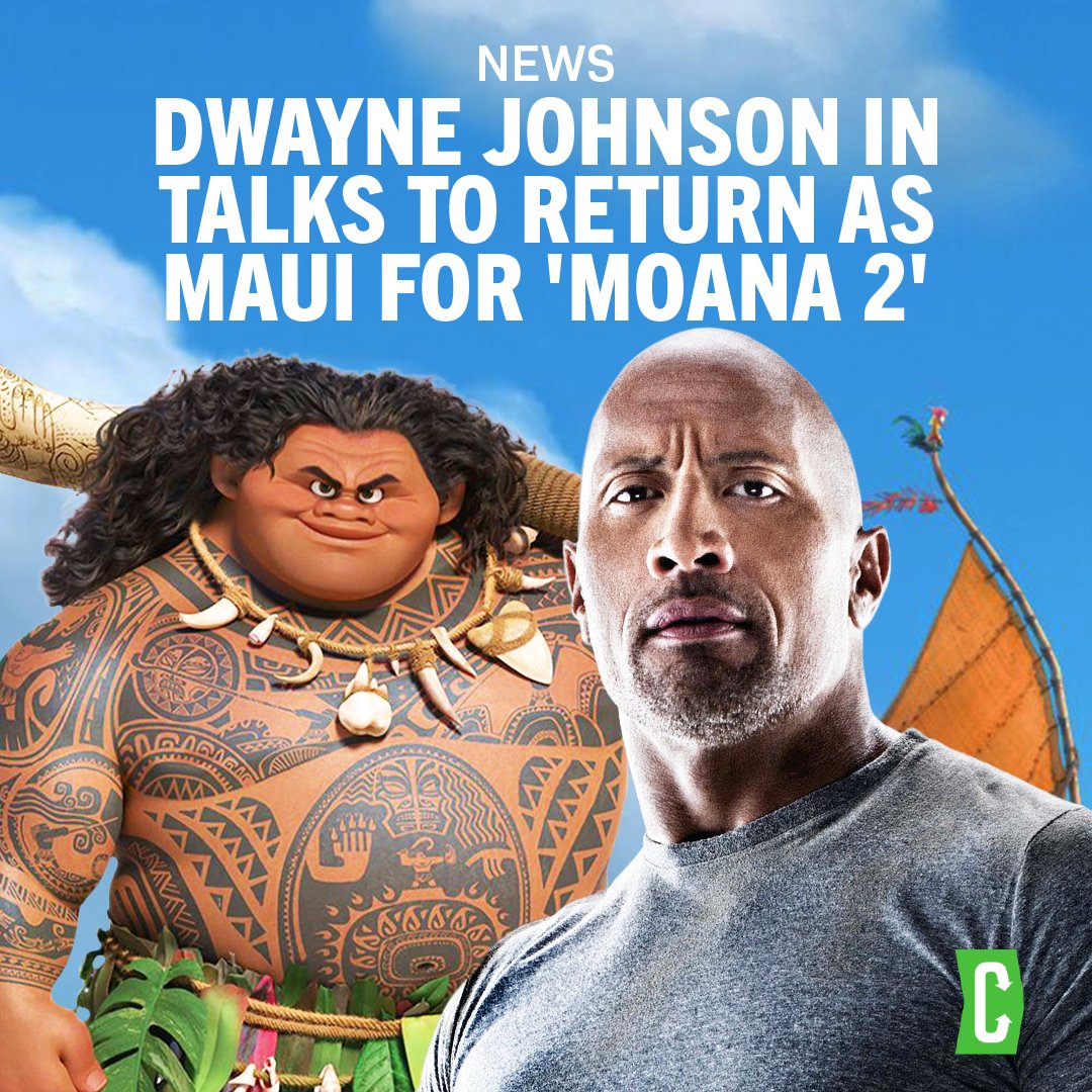 Collider on X: "A sequel to the Oscar-winning hit #Moana is in the works, set to release later this year. While the return of Auli'i Cravalho and Dwayne Johnson hasn't been officially