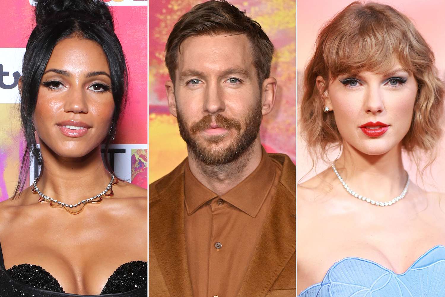 Calvin Harris' Wife Says She Listens to Taylor Swift When He's Away