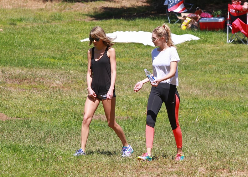 Gigi Hadid Hiking With Taylor Swift After Breakup | Photos | POPSUGAR  Celebrity