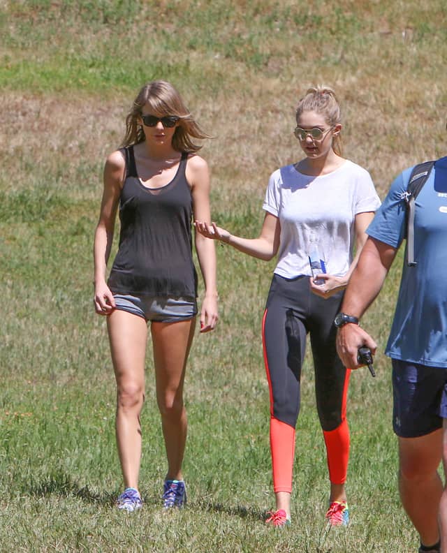 Gigi Hadid Hiking With Taylor Swift After Breakup | Photos | POPSUGAR  Celebrity