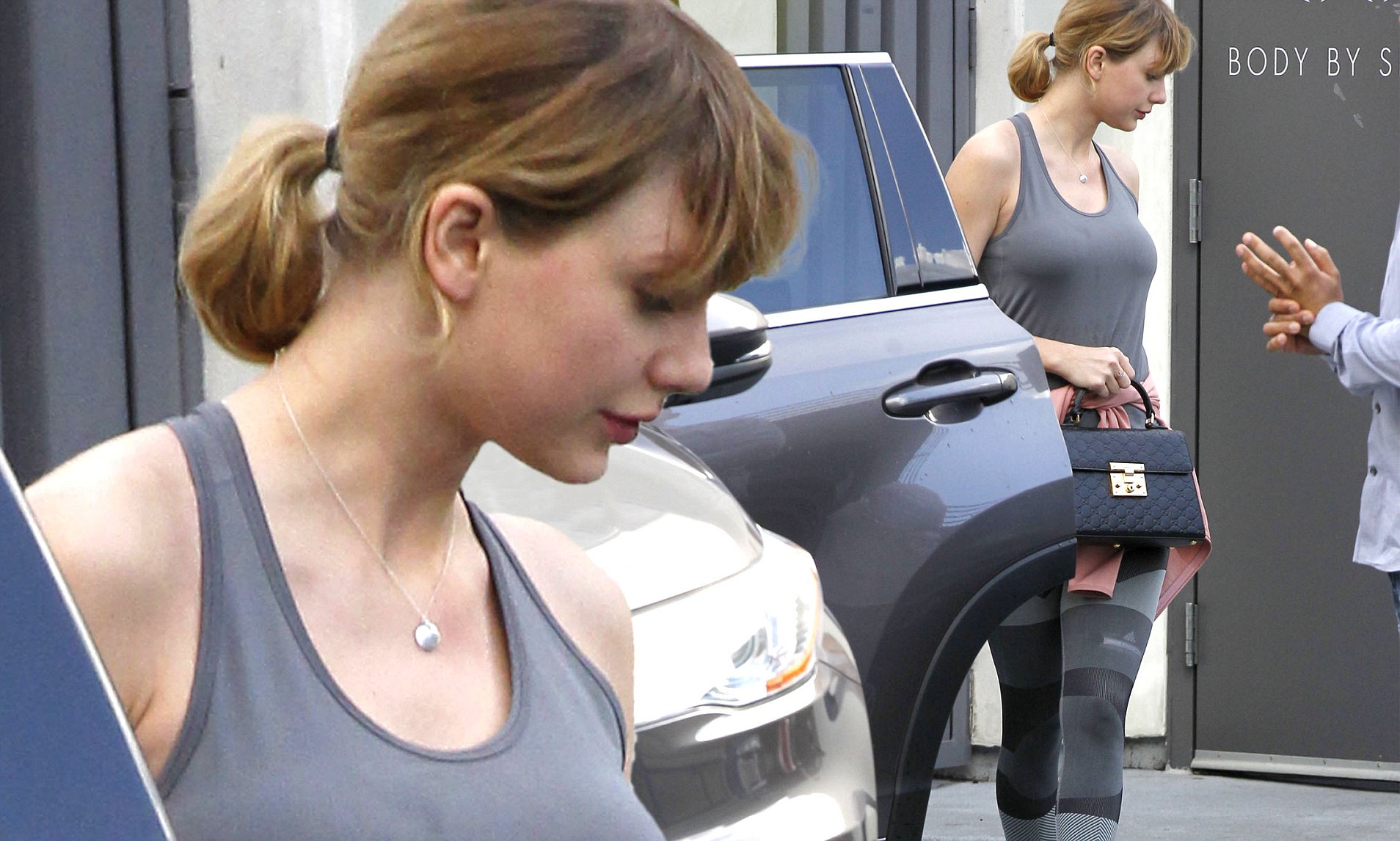 Taylor Swift totes $2,290 Gucci purse to fitness session in LA | Daily Mail  Online