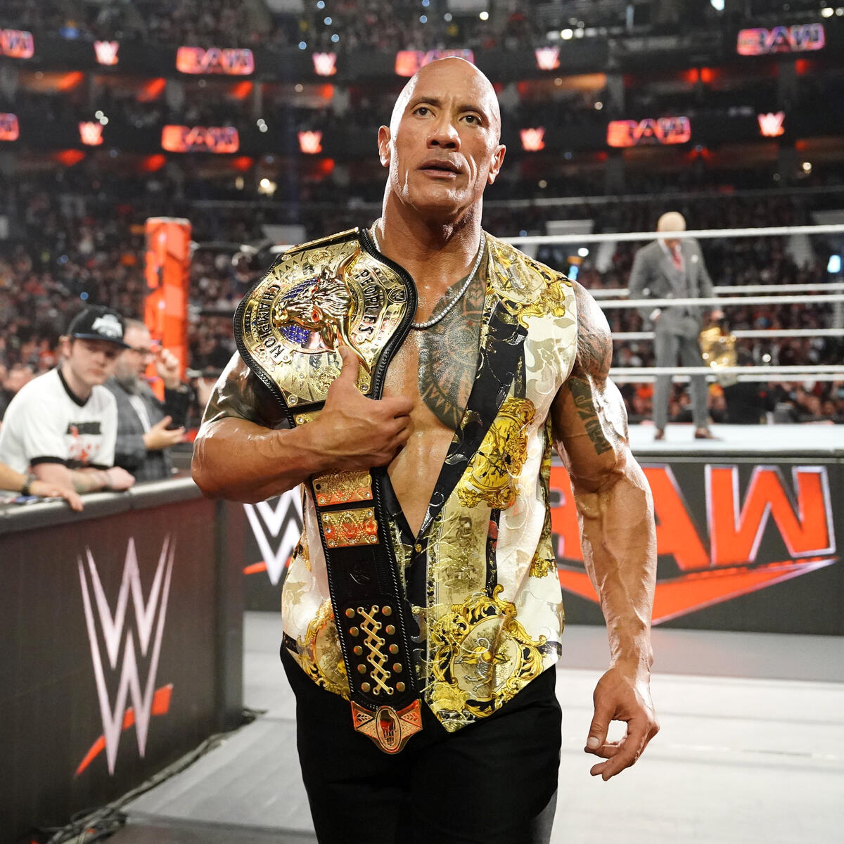 The Rock was a major player back in WWE across the recent WrestleMania XL weekend