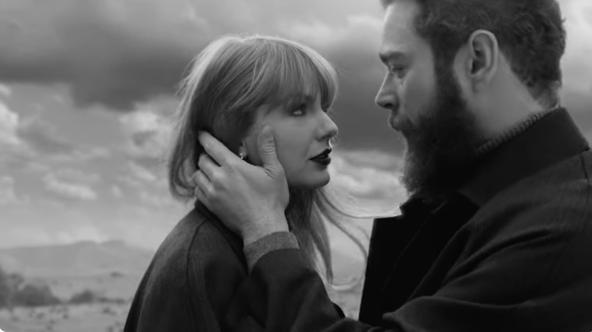 Taylor Swift and Post Malone in "Fortnight."