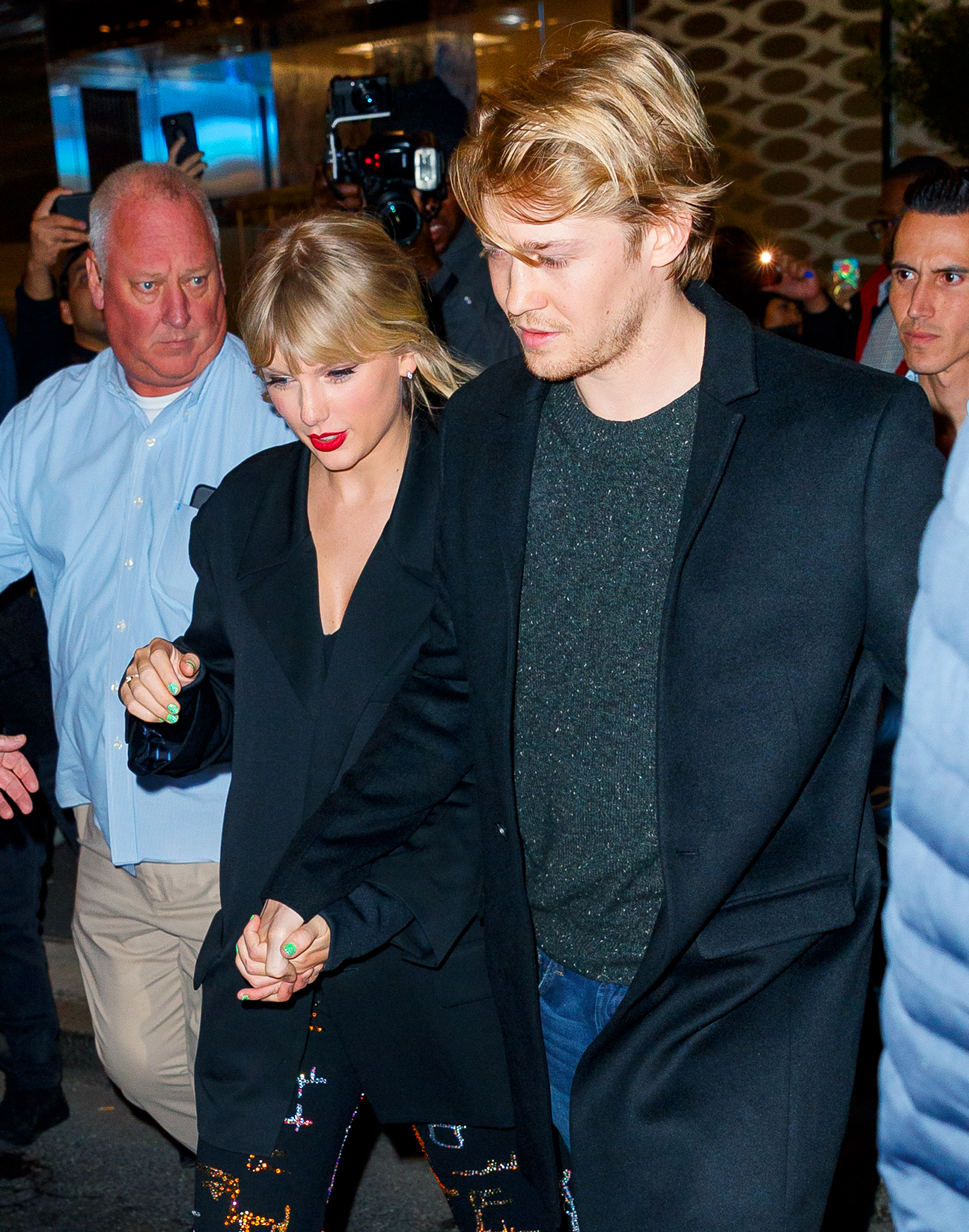 Taylor Swift and Joe Alwyn.