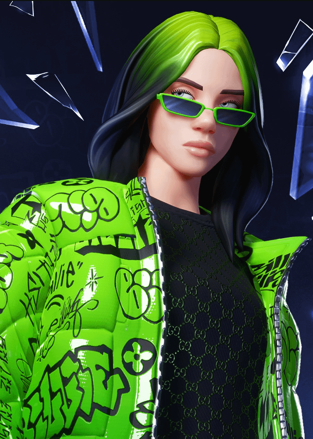 Who else thinks Billie Eilish would be a clean Fortnite skin? :  r/CerealSorcererPage