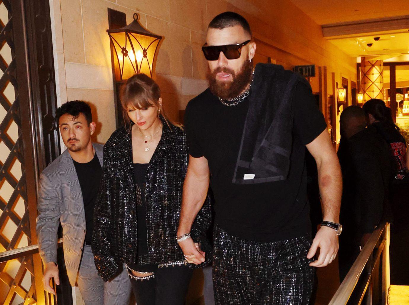 Taylor Swift 'Worried About Jinxing Things' With Travis Kelce: Source