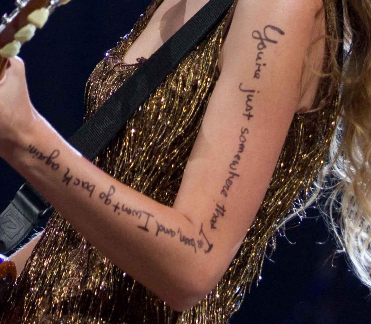 A Taylor Swift Arm Drawing Ritual: A Creative Connection