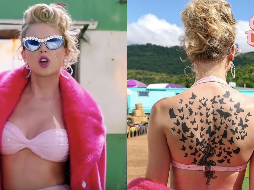 The secret meaning behind Taylor Swift's new back tattoo