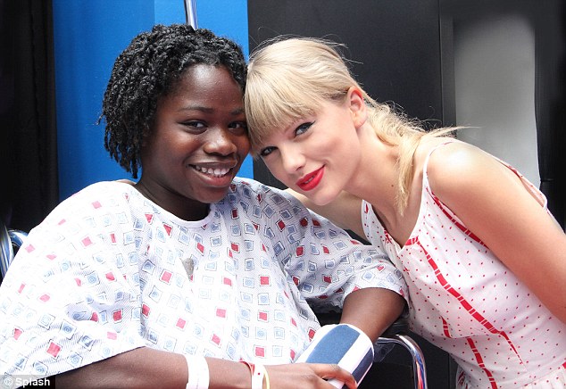 Heart of gold: Taylor Swift has donated $50K to The Children's Hospital of Philadelphia, pictured in 2013 when financial gift was made