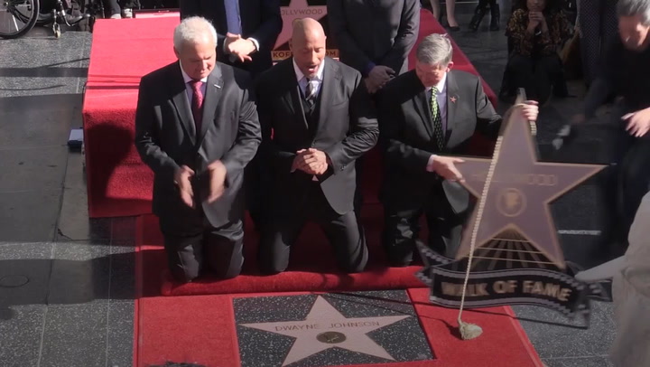 Dwayne 'The Rock' Johnson joined by family as he's honoured with star on Hollywood  Walk of Fame | London Evening Standard | Evening Standard