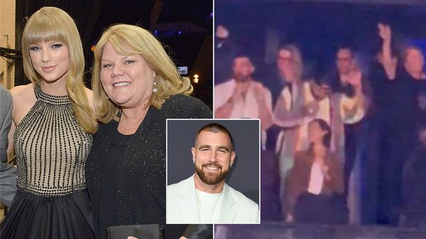 Taylor Swift's mum dances with Travis Kelce in sweet moment at last Eras  Tour show in Paris - Mirror Online