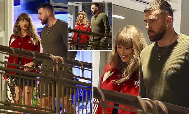 Taylor Swift and boyfriend Travis Kelce SKIP Coachella for a quiet date  night at a sushi restaurant in Los Angeles | Daily Mail Online