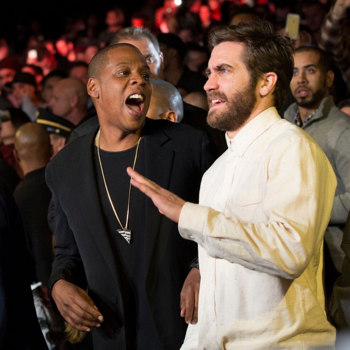 Jay-Z and Jake Gyllenhaal