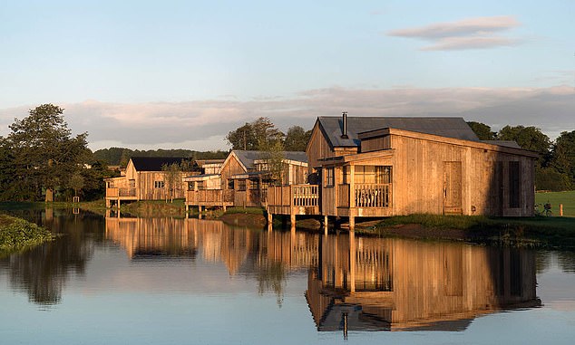 The Cotswolds area is located very close to one of the exclusive private members' club Soho Farmhouse (pictured) known for also being a hotspot for many celebrities