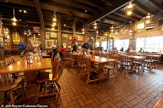 Cracker Barrels are deliberately meant to reflect an old-time country store that sells traditional southern fare and simple comfort food