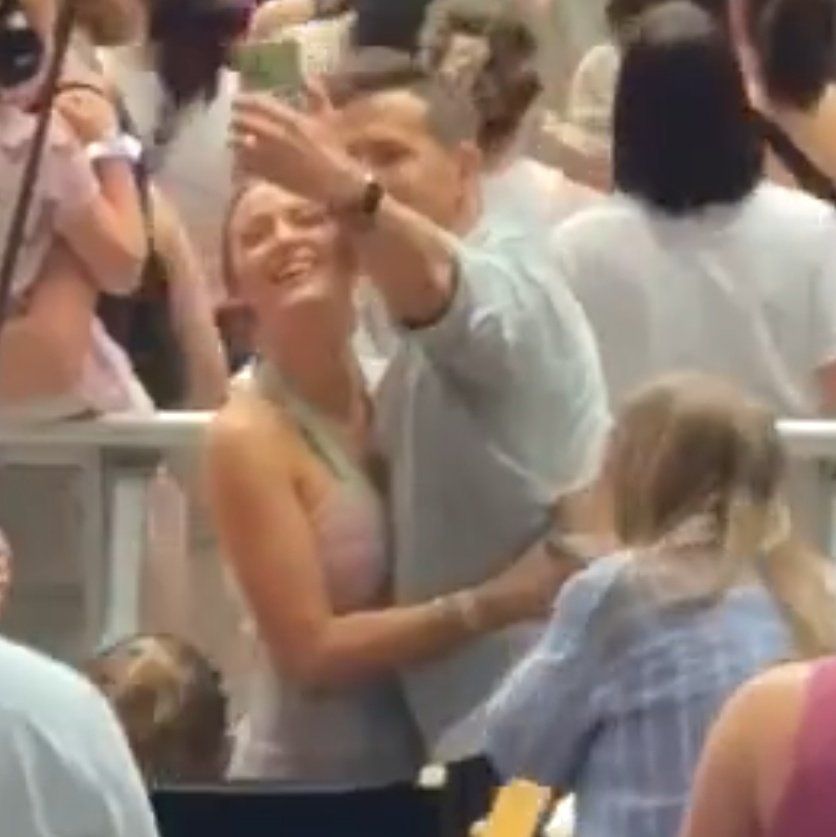 Blake Lively, Ryan Reynolds kiss during second night of Taylor Swift's Eras  Tour in Spain