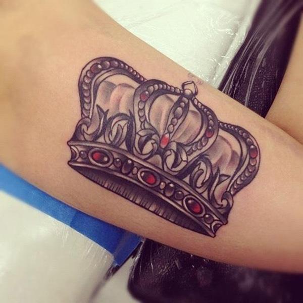 Diamond Crown Tattoo