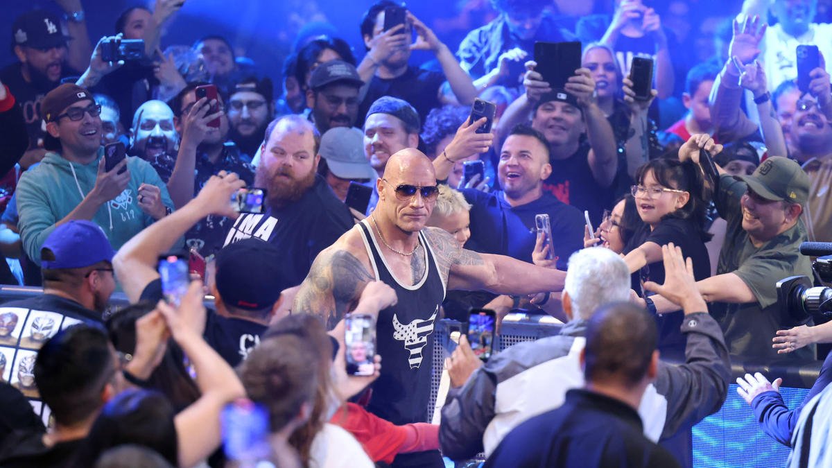 The Rock's surprise return helps WWE Raw draw big ratings