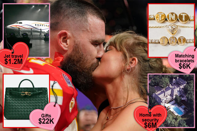 The high cost of Travis Kelce dating Taylor Swift: More than $8M spent on planes, gifts, a new home & more