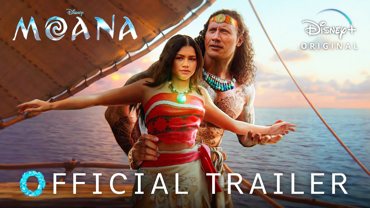 Moana Live Action – Trailer (2024) Zendaya & Dwayne Johnson | Disney+ ...