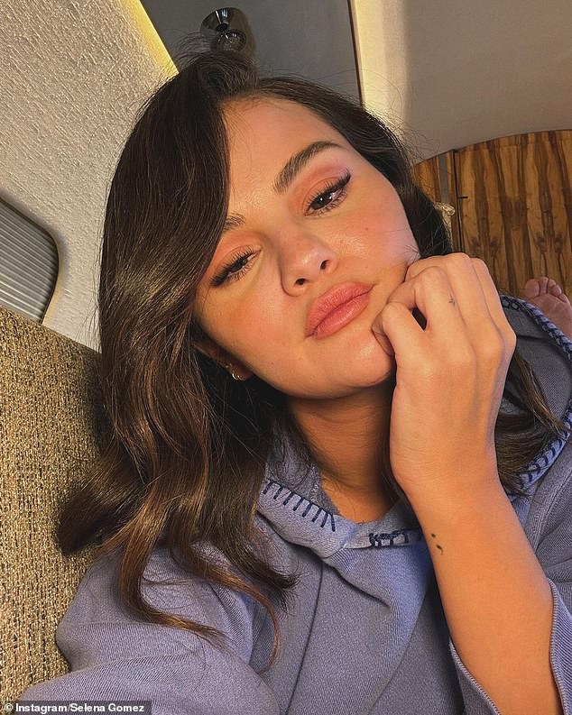 Selena Gomez shared a series of close-up selfies after shutting down plastic surgery speculation