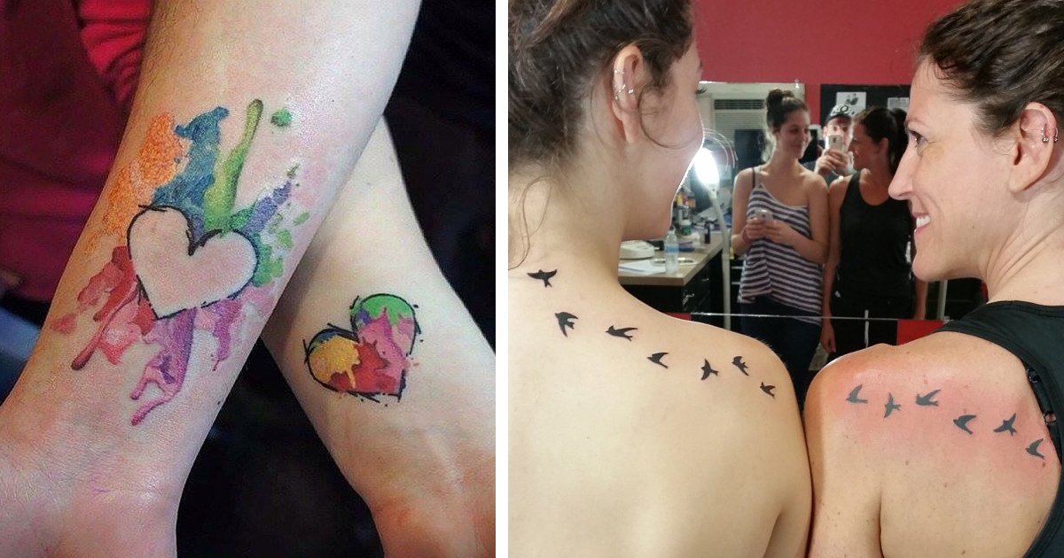 Bored Panda on X: "15+ Mother-Daughter Tattoos That Show Their Unbreakable Bond: https://t.co/7UYsHthMYp #tattoo #mother #family https://t.co/unwrxmPHZ0" / X