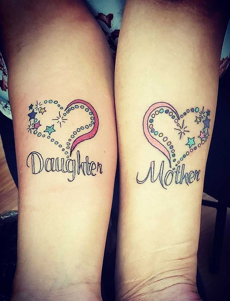 Mother-daughter tattoos that celebrate the most special bond of all