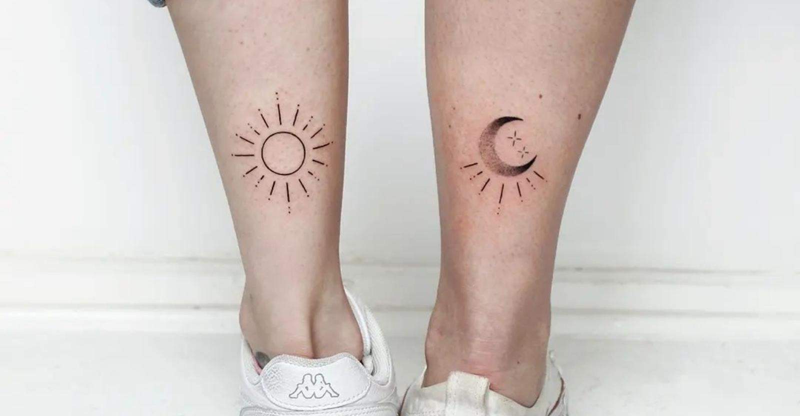 Amazing And Simple Sun Tattoo Design Ideas