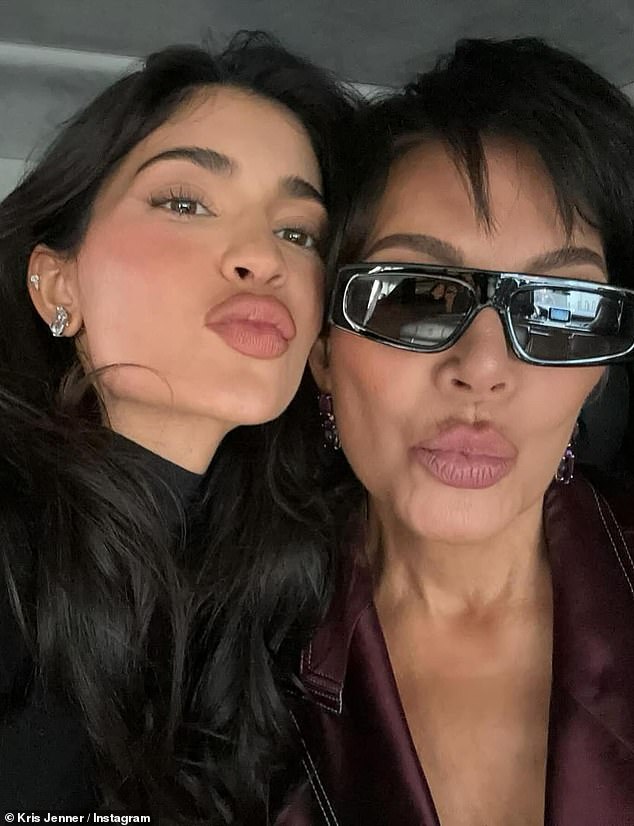 Kylie Jenner celebrated her 27th birthday on Saturday, with mother Kris, 68, leading the tributes with a gushing post on social media