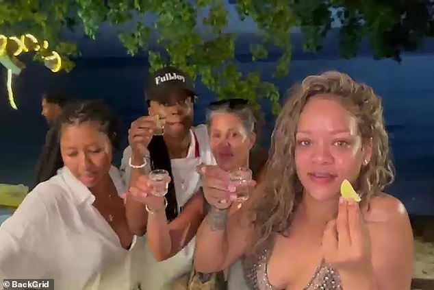 Rihanna got friendly with a bartender named Rose at the Thunder Bay Beach Bar in the parish of Saint James, which is on the west coast of the island country, north from her home parish of Saint Michael