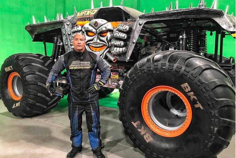 Dwayne Johnson and Disney's Monster Jam Motorsports Project Announced