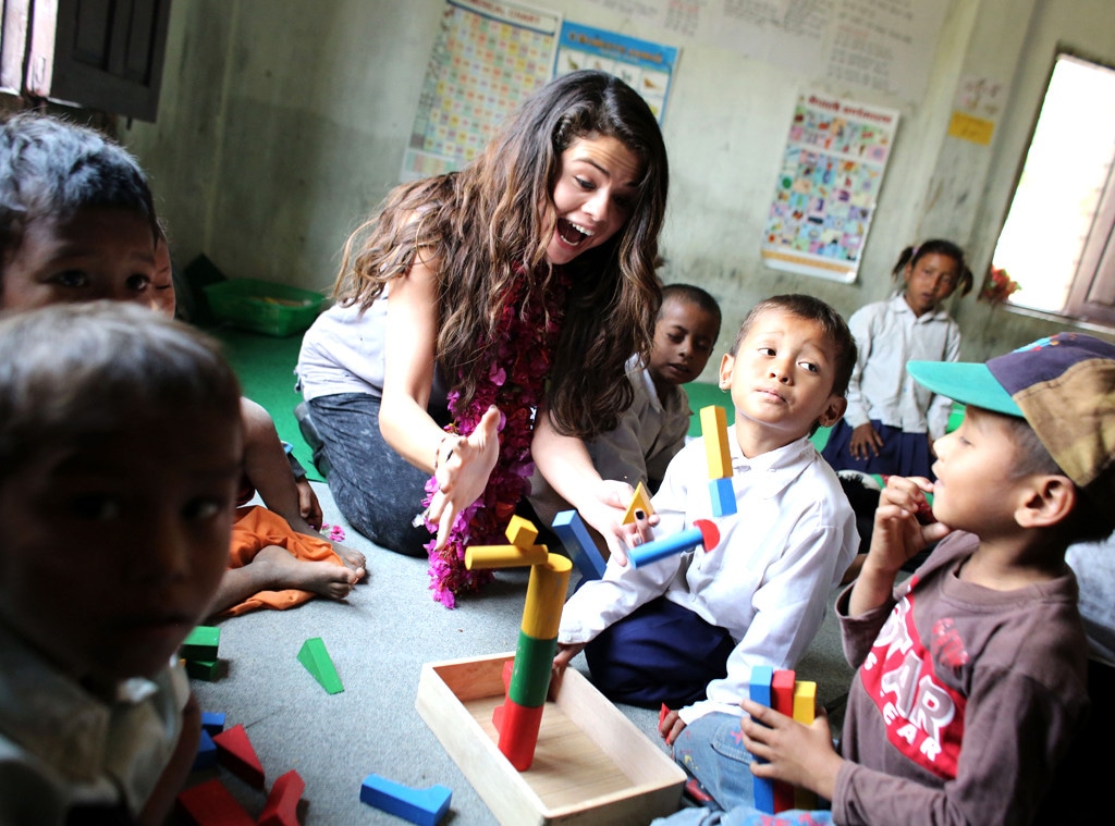 Selena Gomez Visits Nepal on Behalf of UNICEF—See the Pics!