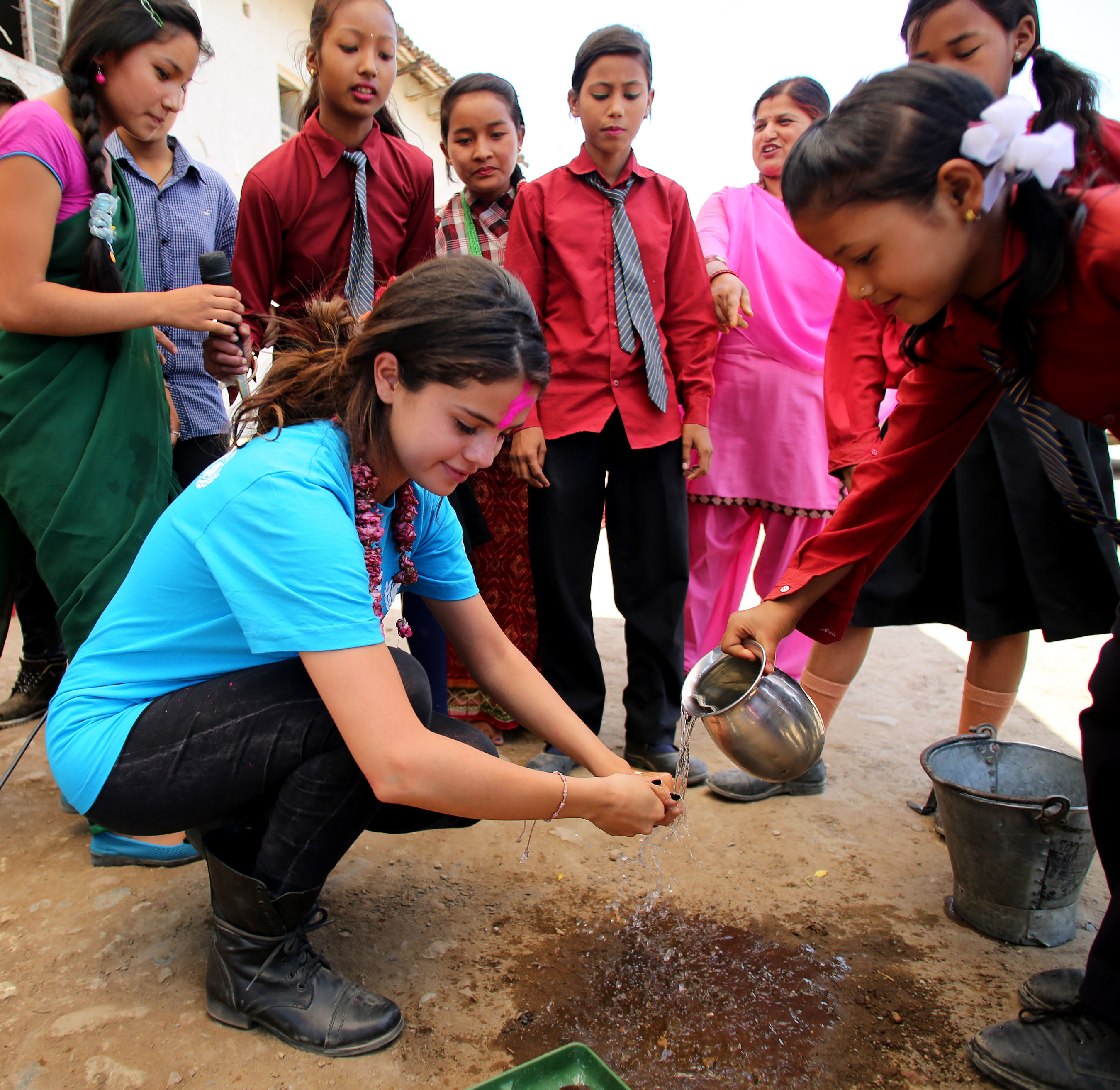 UNICEF Ambassador Selena Gomez Visits Nepal