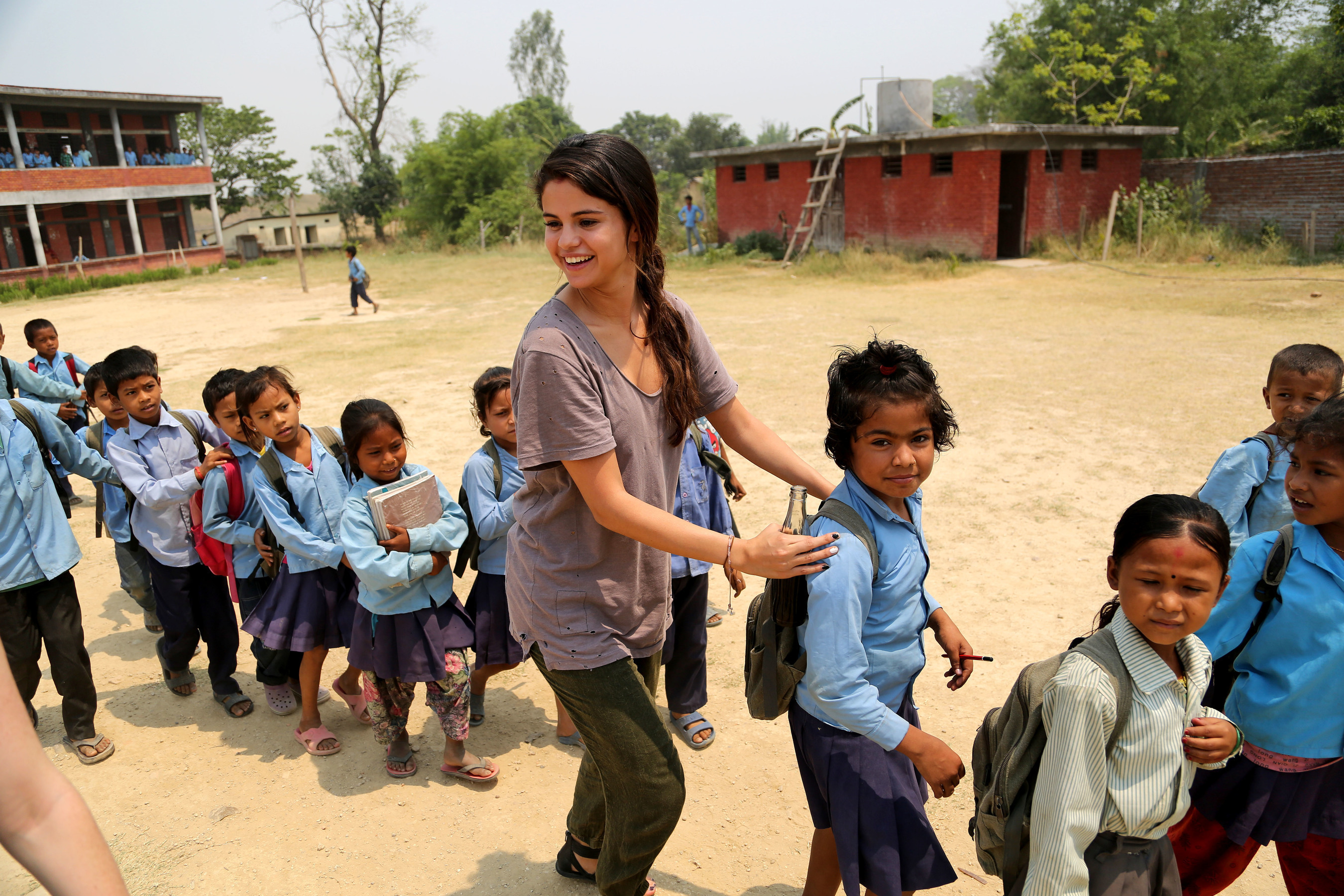 UNICEF Ambassador Selena Gomez Visits Nepal